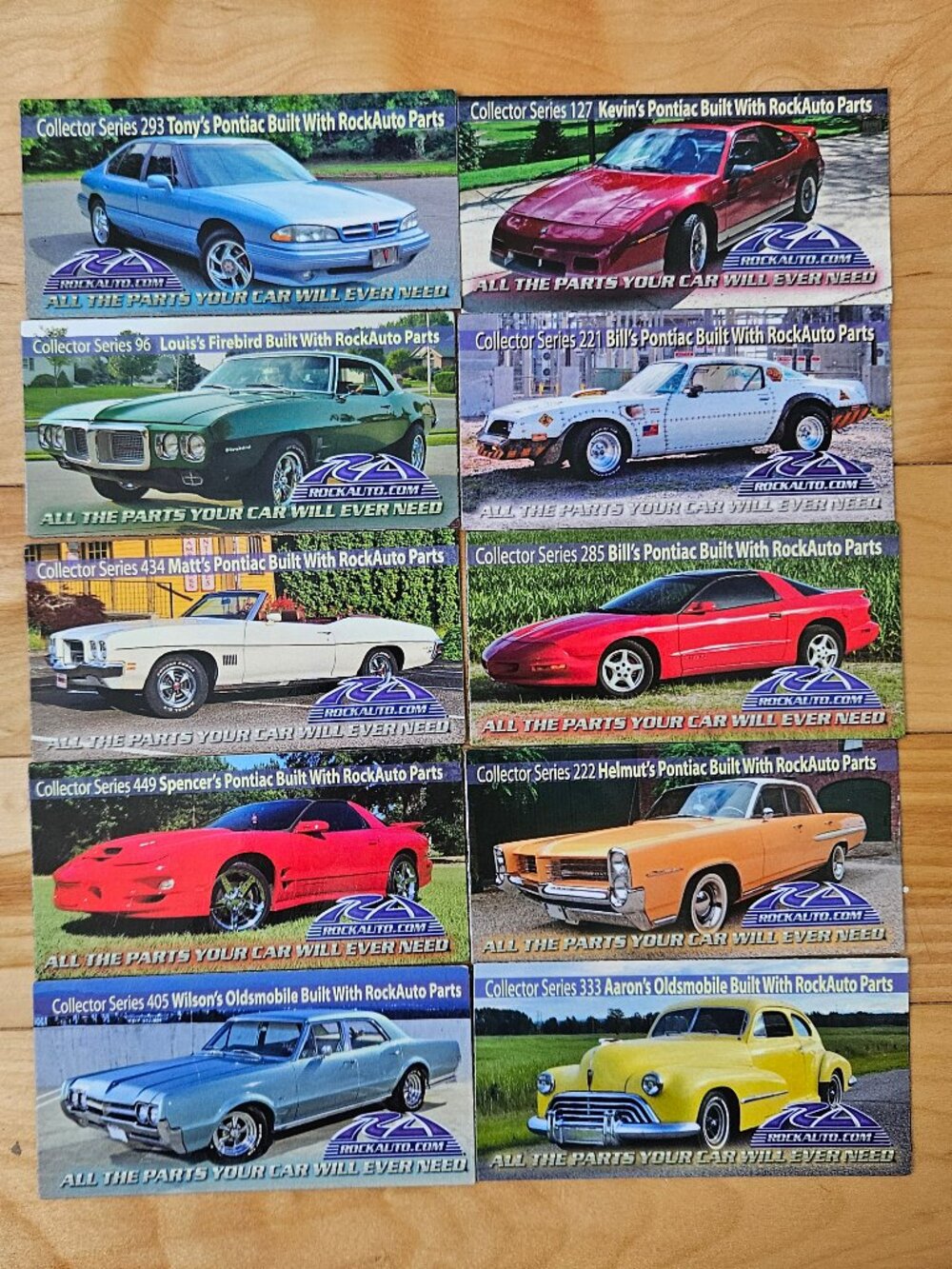 10 pc ROCKAUTO MAGNET LOT